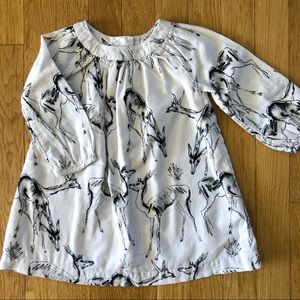 Baby Gap | Deer Print Dress
